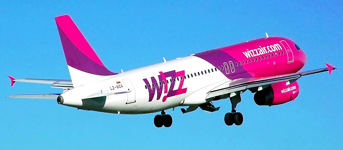 opinione compagnia aerea low cost Wizz Air